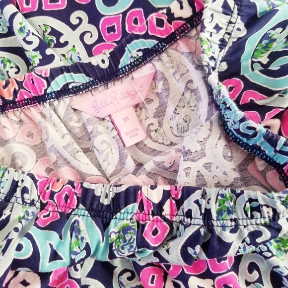 LILLY PULITZER Marlisa Maxi Dress Behind the Gate Strapples - Picture 5 of 7